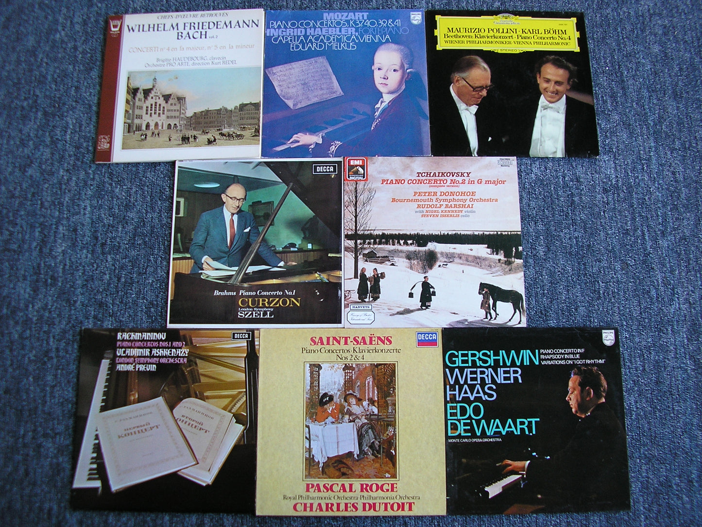 8 LP Classical Collections - PIANO CONCERTOS No. 3