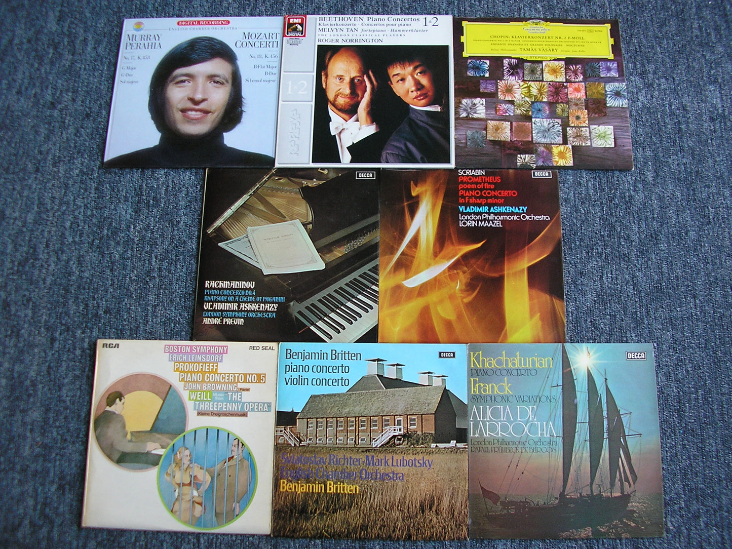 8 LP Classical Colletions - PIANO CONCERTOS No. 5