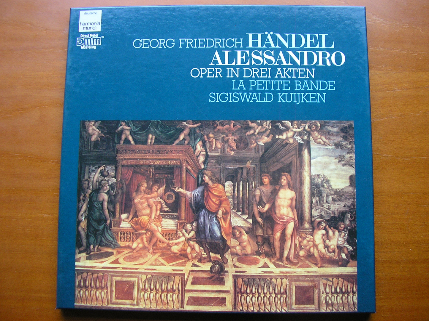 HANDEL: ALESSANDRO SOLOISTS / LA PETITE BAND / KUIJKEN 4LP 1C 157 16 9537