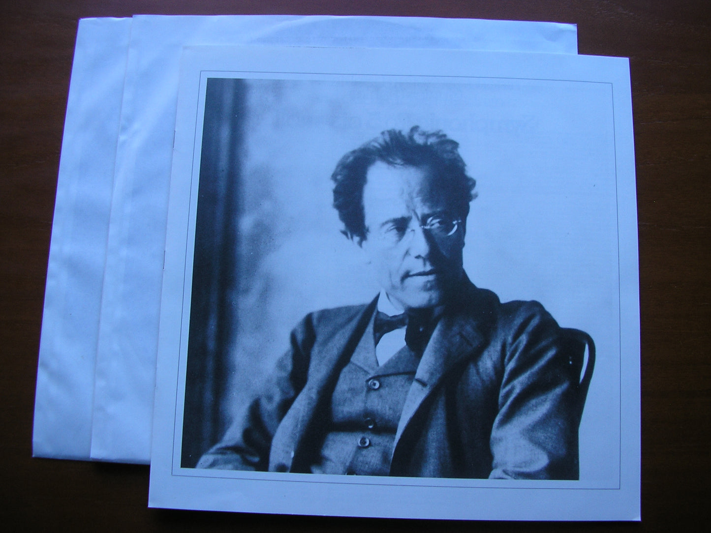 MAHLER: SYMPHONY No. 5 / RUCKERT LIEDER SCHWARZ / CHICAGO SYMPHONY / CLAUDIO ABBADO 2 LP 2707 128