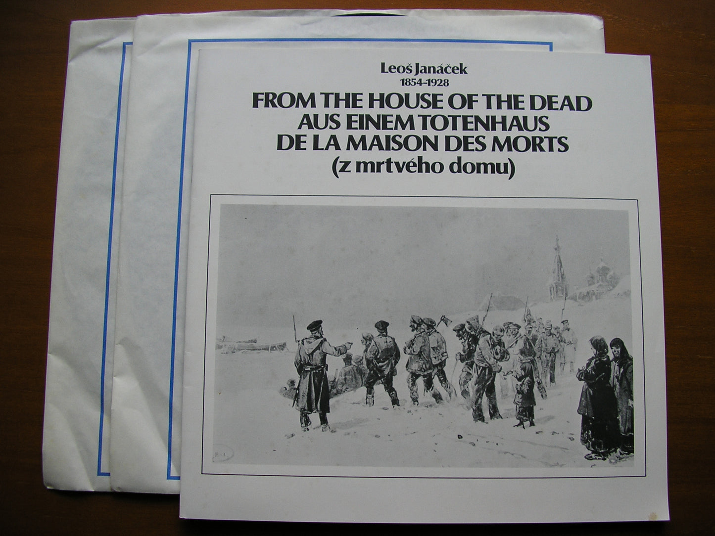 JANACEK: FROM THE HOUSE OF THE DEAD SOLOISTS / VIENNA STATE OPERA / VPO / MACKERRAS 2LP D224D2
