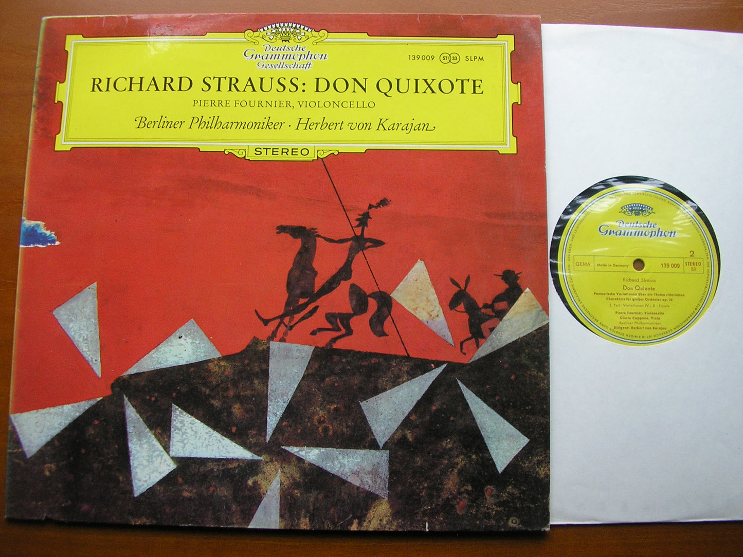 STRAUSS: DON QUIXOTE    FOURNIER / BERLIN PHILHARMONIC / KARAJAN     139 009