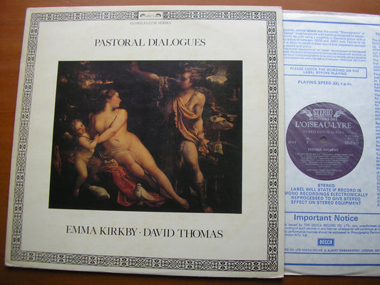 PASTORAL DIALOGUES: LAWES / DOWLAND / PERI / GRANDI / JONES / MERULA        KIRKBY / THOMAS / ROOLEY   DSLO 575