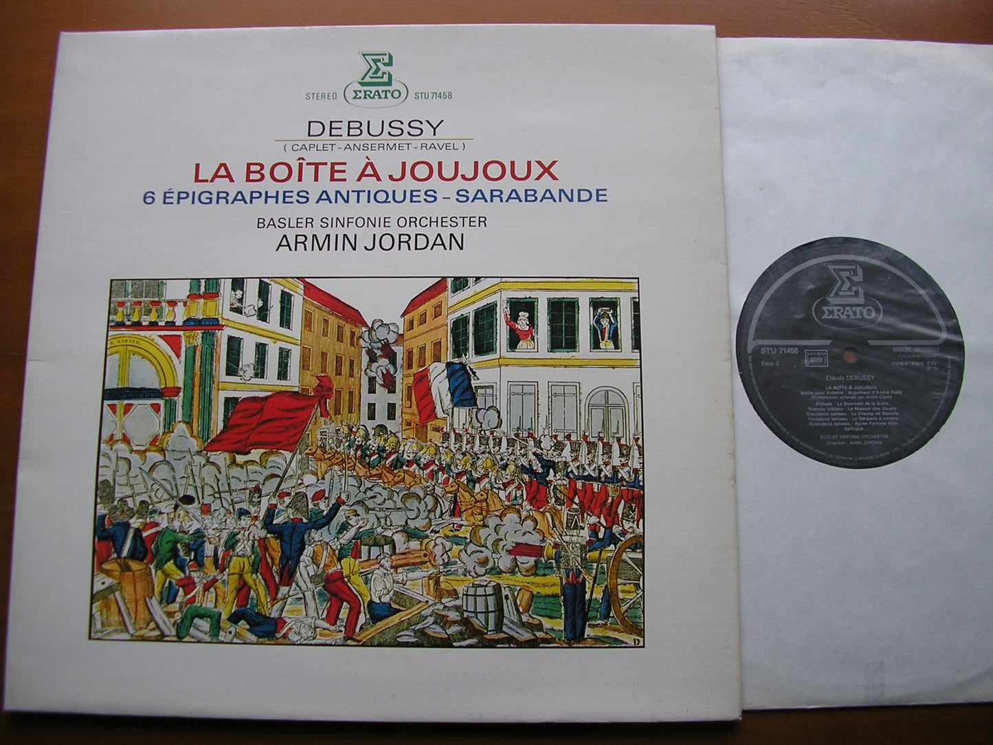DEBUSSY: LA BOITE A JOUJOUX / SIX EPIGRAPHS / SARABANDE JORDAN / BASEL SYMPHONY ORCHESTRA STU 71458
