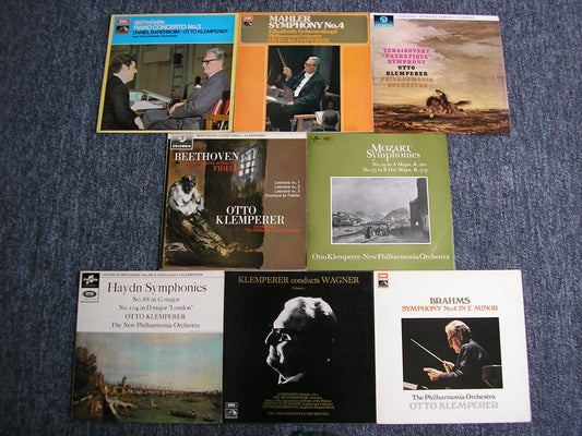 8 LP Classical Collections - OTTO KLEMPERER