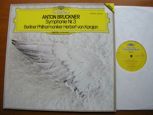 BRUCKNER: SYMPHONY No. 3      KARAJAN / BERLIN PHILHARMONIC    2532 007