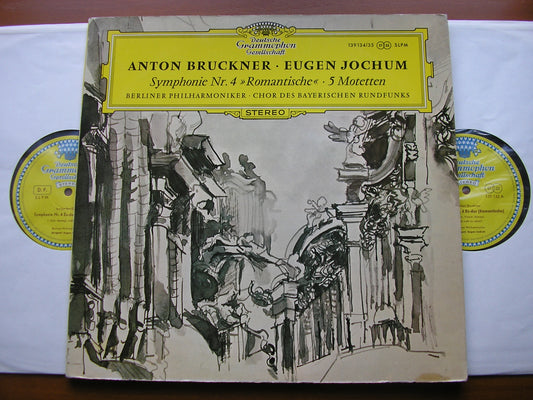BRUCKNER: SYMPHONY No. 4 'Romantic' / FIVE MOTETS       JOCHUM / BAVARIAN RADIO SYMPHONY     139 134 / 5