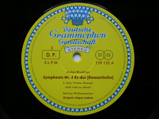 BRUCKNER: SYMPHONY No. 4 'Romantic' / FIVE MOTETS       JOCHUM / BAVARIAN RADIO SYMPHONY     139 134 / 5