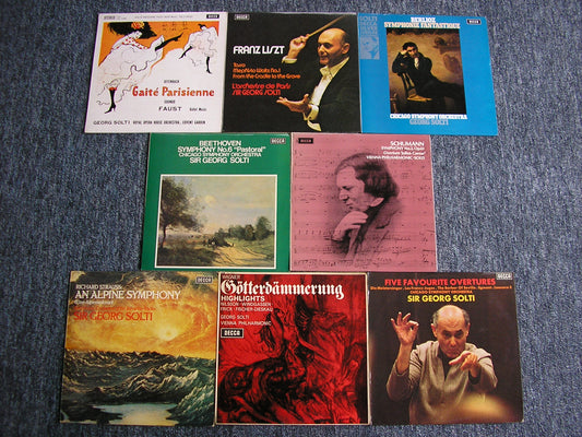 8 LP CLASSICAL COLLECTIONS - GEORG SOLTI