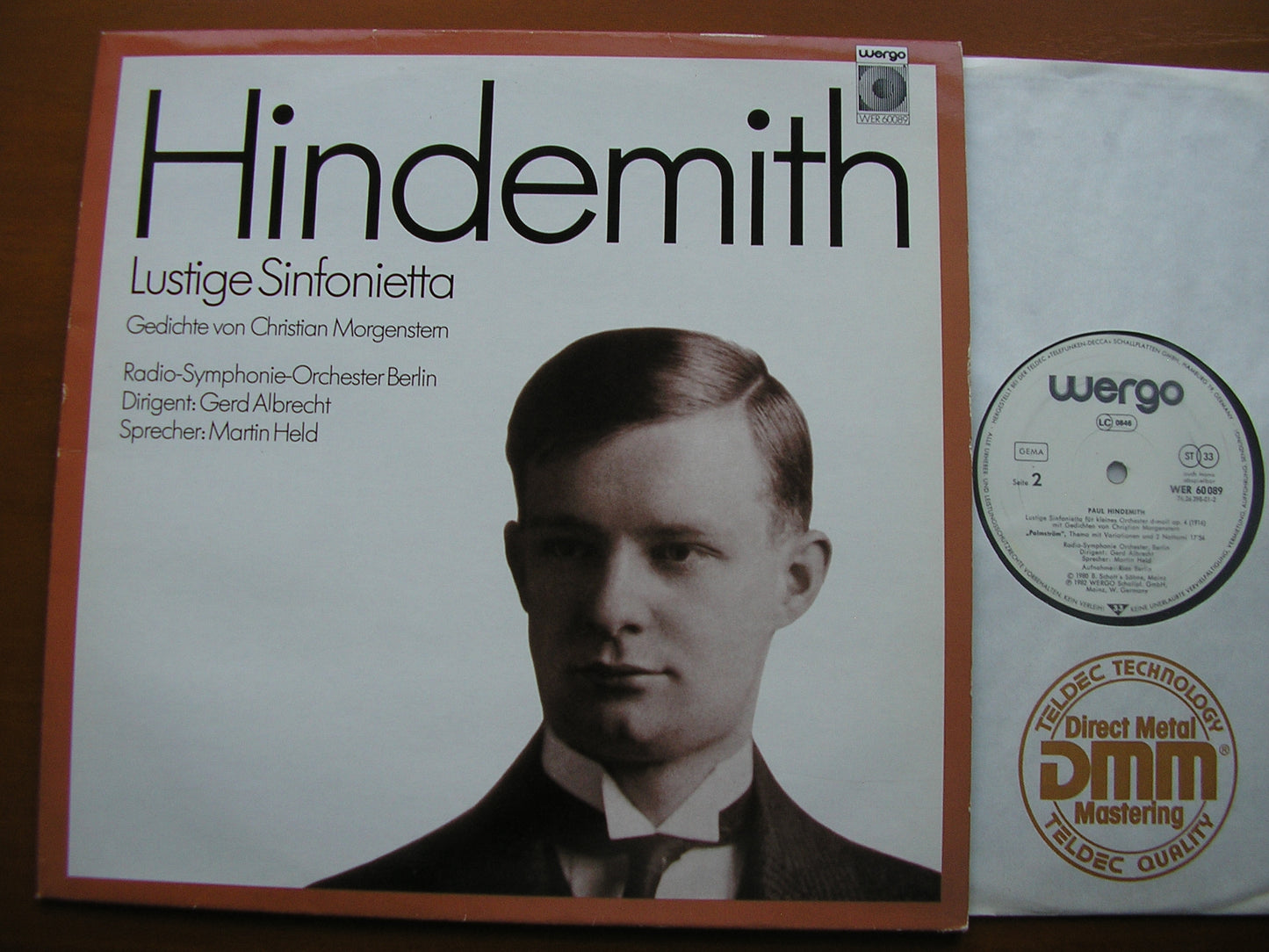 HINDEMITH: LUSTIGE SINFONIETTA         BERLIN RADIO SYMPHONY / GERD ALBRECHT        WER 60089