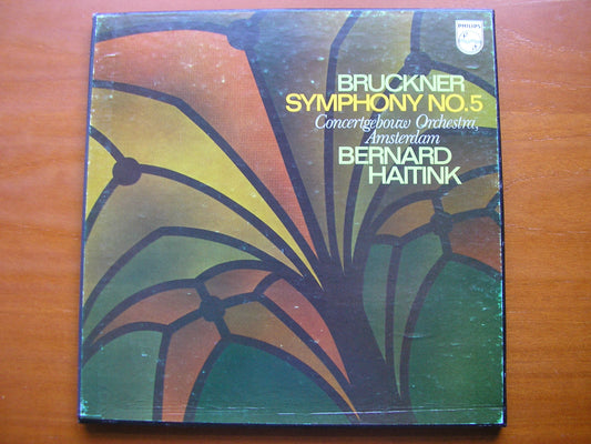 BRUCKNER: SYMPHONY No. 5       HAITINK / CONCERTGEBOUW ORCHESTRA     2LP     6500 365 / 6