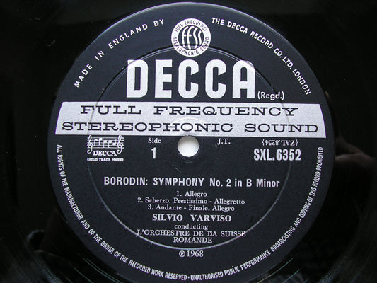 SXL 6352 BORODIN: SYMPHONY No. 2 / TCHAIKOVSKY: FRANCESCA DA RIMINI VARVISO / SUISSE ROMANDE ED2