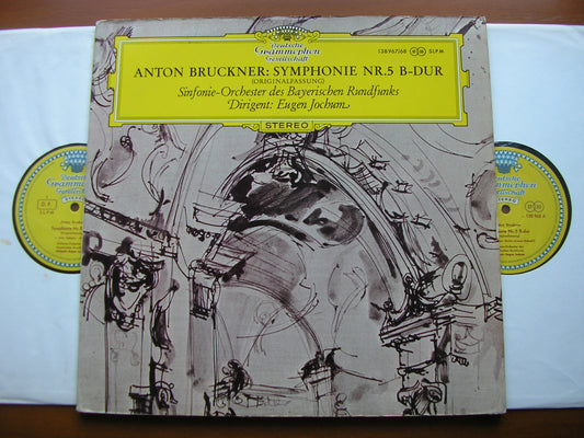 BRUCKNER: SYMPHONY No. 5      JOCHUM / BAVARIAN RADIO SYMPHONY     2LP       138 967 / 8