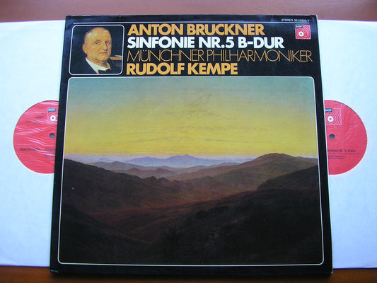 BRUCKNER: SYMPHONY No. 5       KEMPE / MUNICH PHILHARMONIC    2LP      39 22526 - 7