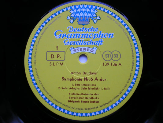 BRUCKNER: SYMPHONY No. 6      JOCHUM / BAVARIAN RADIO SYMPHONY    139 136