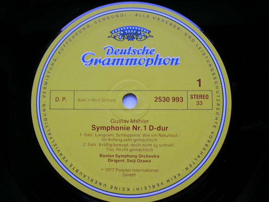 MAHLER: SYMPHONY No. 1 OZAWA / BOSTON SYMPHONY 2530 993