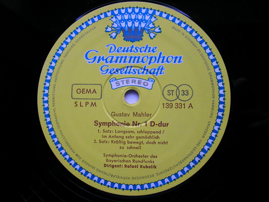 MAHLER: SYMPHONY No. 1 KUBELIK / BAVARIAN RADIO SYMPHONY 139 331