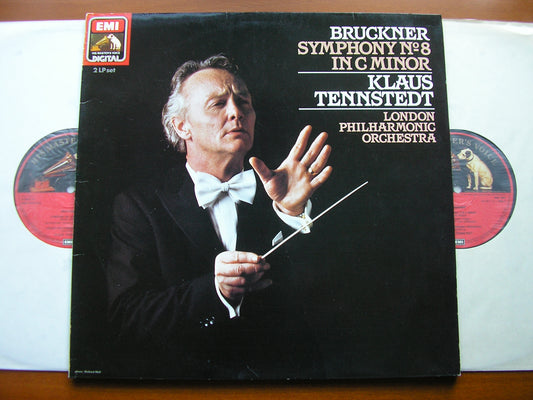 BRUCKNER: SYMPHONY No. 8     TENNSTEDT / LONDON PHILHARMONIC    2LP     SLS 5290