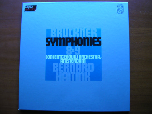 BRUCKNER: SYMPHONIES Nos. 8 & 9      HAITINK / CONCERTGEBOUW ORCHESTRA     6725 014
