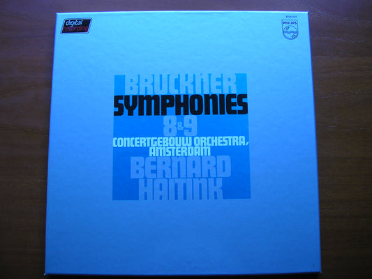 BRUCKNER: SYMPHONIES Nos. 8 & 9      HAITINK / CONCERTGEBOUW ORCHESTRA     6725 014
