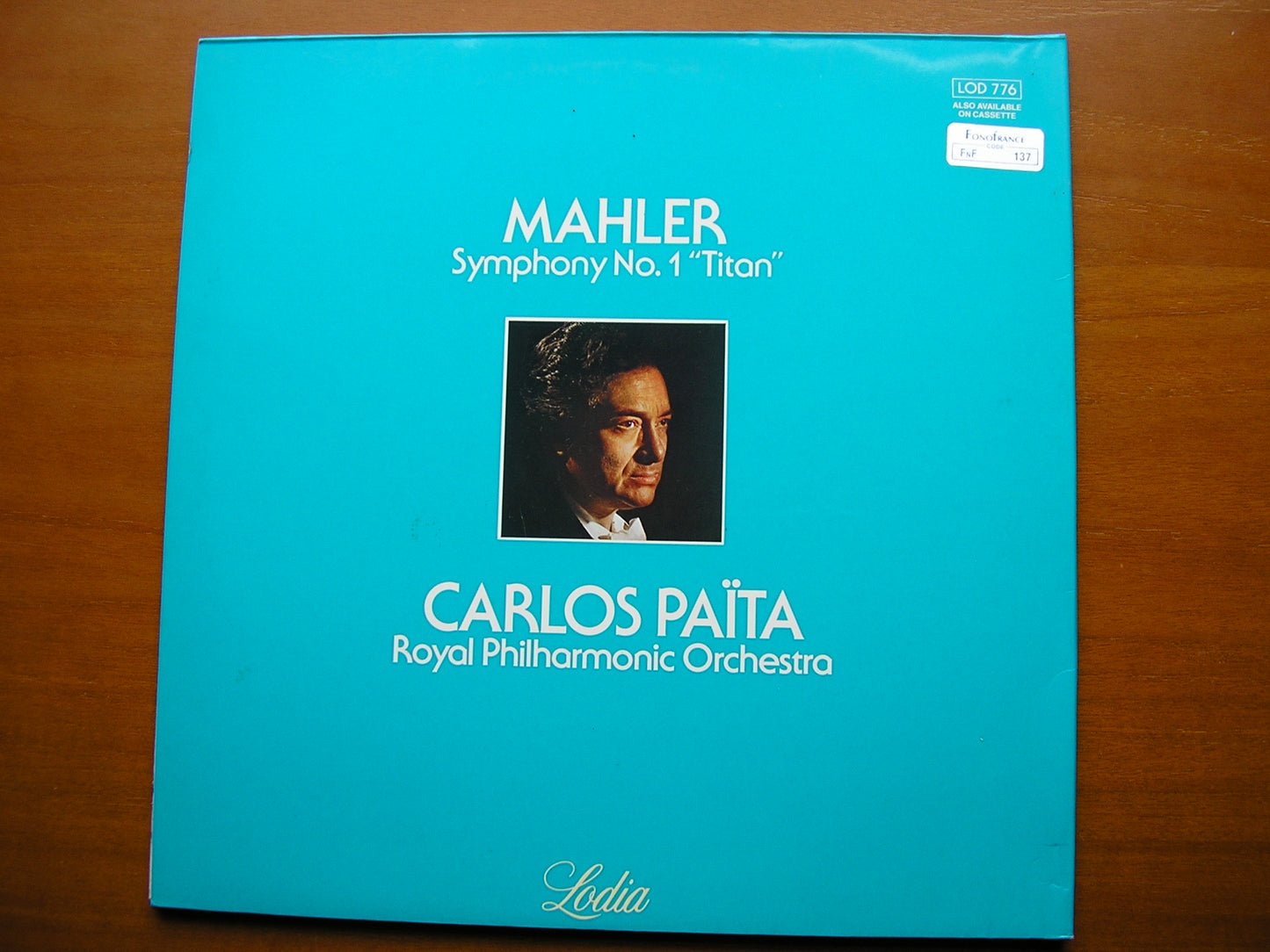 MAHLER: SYMPHONY No. 1 PAITA / ROYAL PHILHARMONIC LOD 776