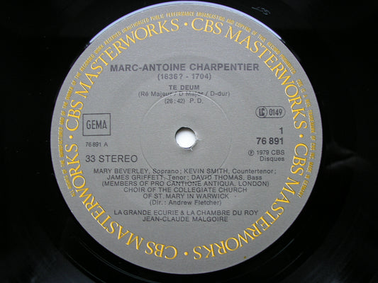 CHARPENTIER: TE DEUM / THREE NOELS MALGOIRE / LA GRANDE ECURIE ET LA CHAMBRE DU ROY 76891