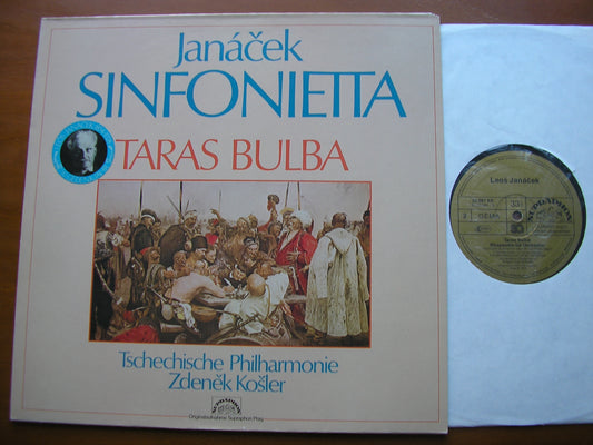 JANACEK: SINFONIETTA / TARAS BULBA      KOSLER / CZECH PHILHARMONIC     25 981 KK