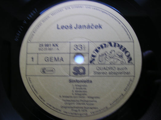 JANACEK: SINFONIETTA / TARAS BULBA      KOSLER / CZECH PHILHARMONIC     25 981 KK