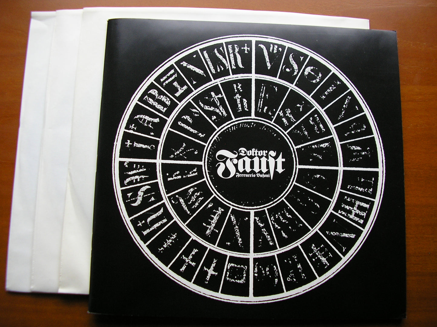 BUSONI: DOKTOR FAUST FISCHER-DIESKAU / COCHRAN / HILLEBRECHT / DE RIDDER / BAVARIAN RADIO 3LP 2709 032