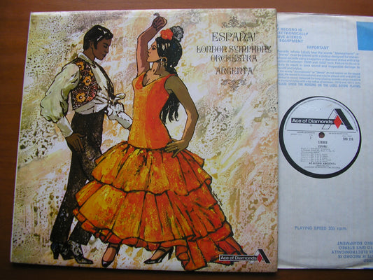 ESPANA!   CHABRIER / RIMSKY-KORSAKOV /GRANADOS / MOSKOWSKI     ARGENTA / LONDON SYMPHONY     SDD 216