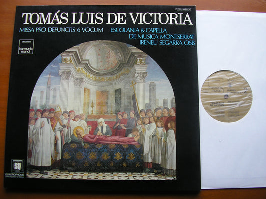VICTORIA: MISSA PRO DEFUNCTIS      SEGARRA / CAPELLA DE MUSICA MONTSERRAT   065 99602