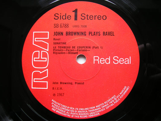 RAVEL: PIANO WORKS JOHN BROWNING SB 6788