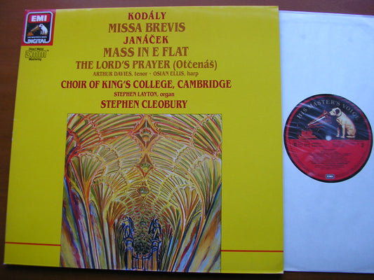 KODALY: MISSA BREVIS / JANACEK: MASS in E / THE LORD'S PRAYER     SOLOISTS / CHOIR OF KING'S COLLEGE CAMBRIDGE / CLEOBURY   749092