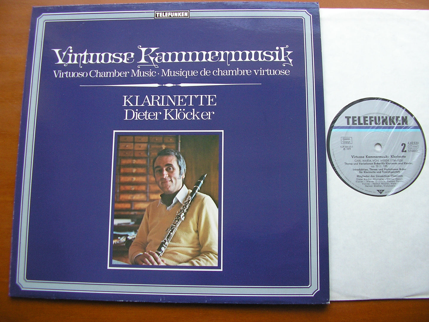 VIRTUOSO CHAMBER MUSIC: WEBER       KLOCKER / GENUIT / NICOLAI / FORSTER / GROBHOLZ / STIEHLER       6.42830