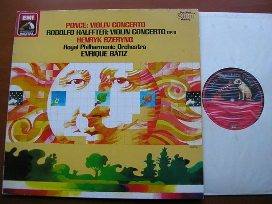 PONCE: VIOLIN CONCERTO / HALFFTER: VIOLIN CONCERTO      SZERYNG / ROYAL PHILHARMONIC / BATIZ     27 0151
