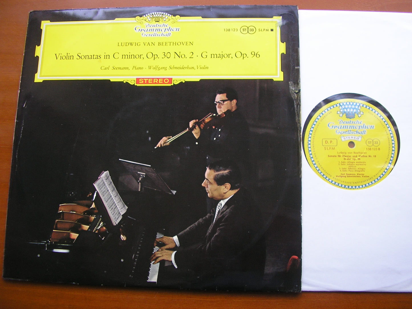 BEETHOVEN: VIOLIN SONATAS Nos. 7 & 10       SCHNEIDERHAN / SEEMANN     138 123
