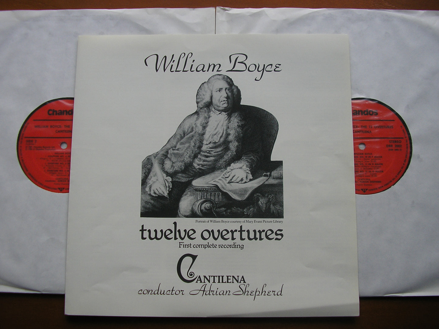 BOYCE: 12 SYMPHONIES     CANTILENA / ADRIAN SHEPHERD    DBR 2002