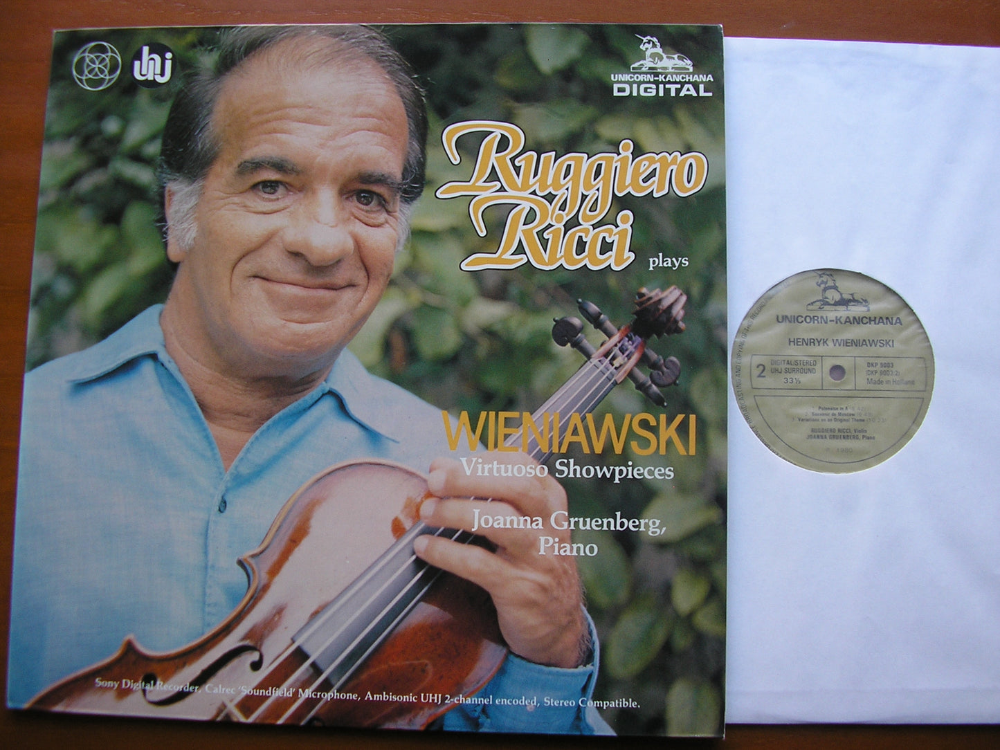 WIENIAWSKI: VIRTUOSO SHOWPIECES RUGGIERO RICCI DKP 9003