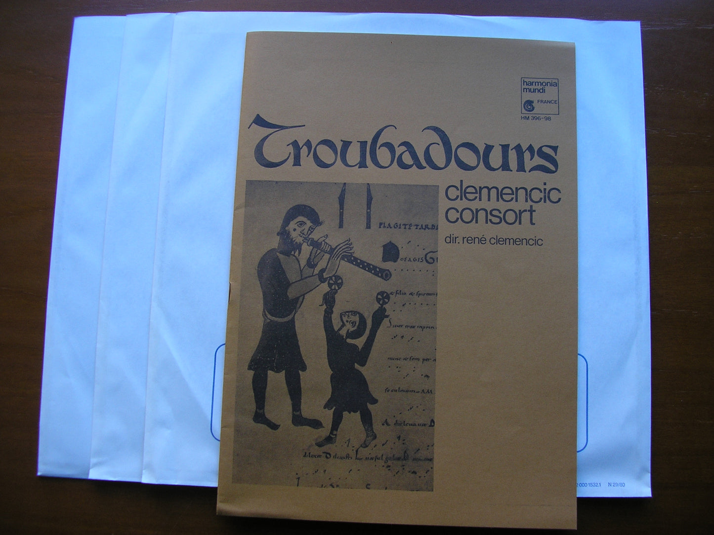 TROUBADORS: SONGS OF THE 12th CENTURY CLEMENCIC CONSORT / CLEMENCIC 3LP HM 396-8