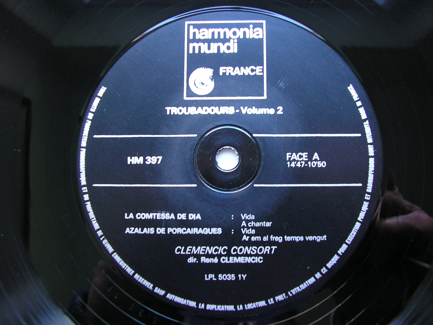 TROUBADORS: SONGS OF THE 12th CENTURY CLEMENCIC CONSORT / CLEMENCIC 3LP HM 396-8