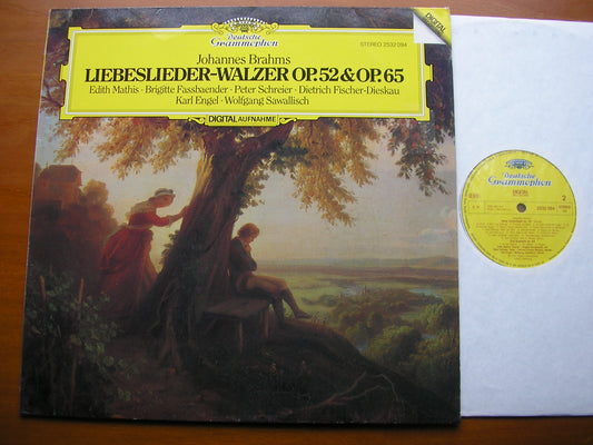 BRAHMS: LIEBESLIEDER-WALZER Op. 52 & Op. 65    MATHIS / FASSBAENDER / SCHREIER / FISCHER-DIESKAU / ENGEL / SAWALLISCH     2532 094