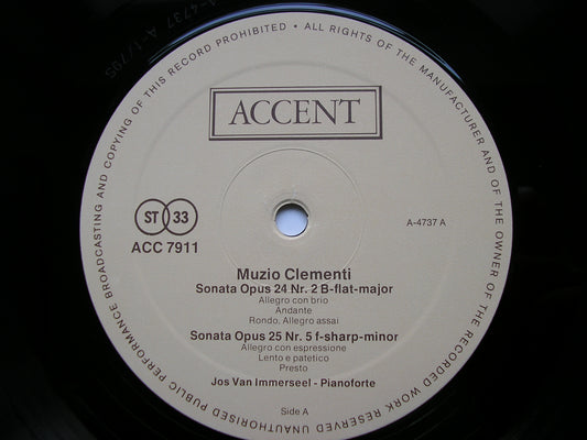 CLEMENTI: PIANO SONATAS      JOS VAN IMMERSEEL     ACC 7911
