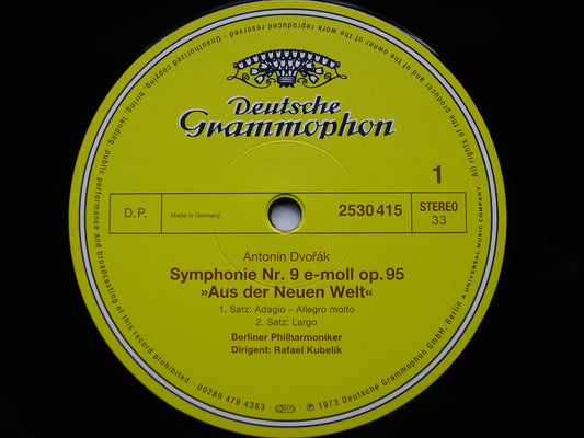 DVORAK: SYMPHONY No. 9 'From the New World'      KUBELIK / BERLIN PHILHARMONIC    2530 415