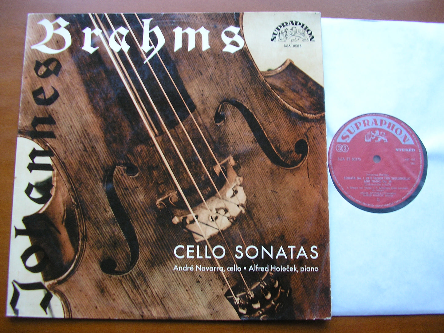 BRAHMS: CELLO SONATAS Nos. 1 & 2 NAVARRA / HOLECEK SUA ST 50375