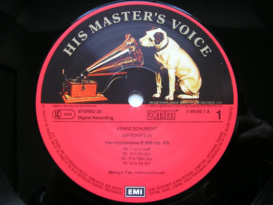 SCHUBERT: IMPROMPTUS  D899  &  D935       MELVYN TAN      7 49102
