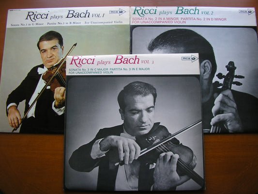BACH: UNACCOMPANIED SONATAS & PARTITAS      RUGGIERO RICCI