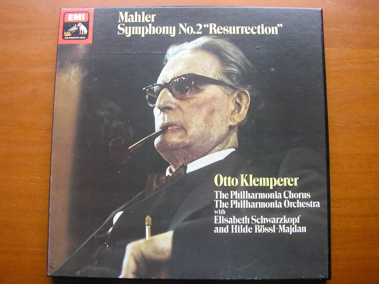 MAHLER: SYMPHONY No. 2 'Resurrection'     SCHWARZKOPF / ROSSL-MAJDAN / PHILHARMONIA / KLEMPERER     SLS 806