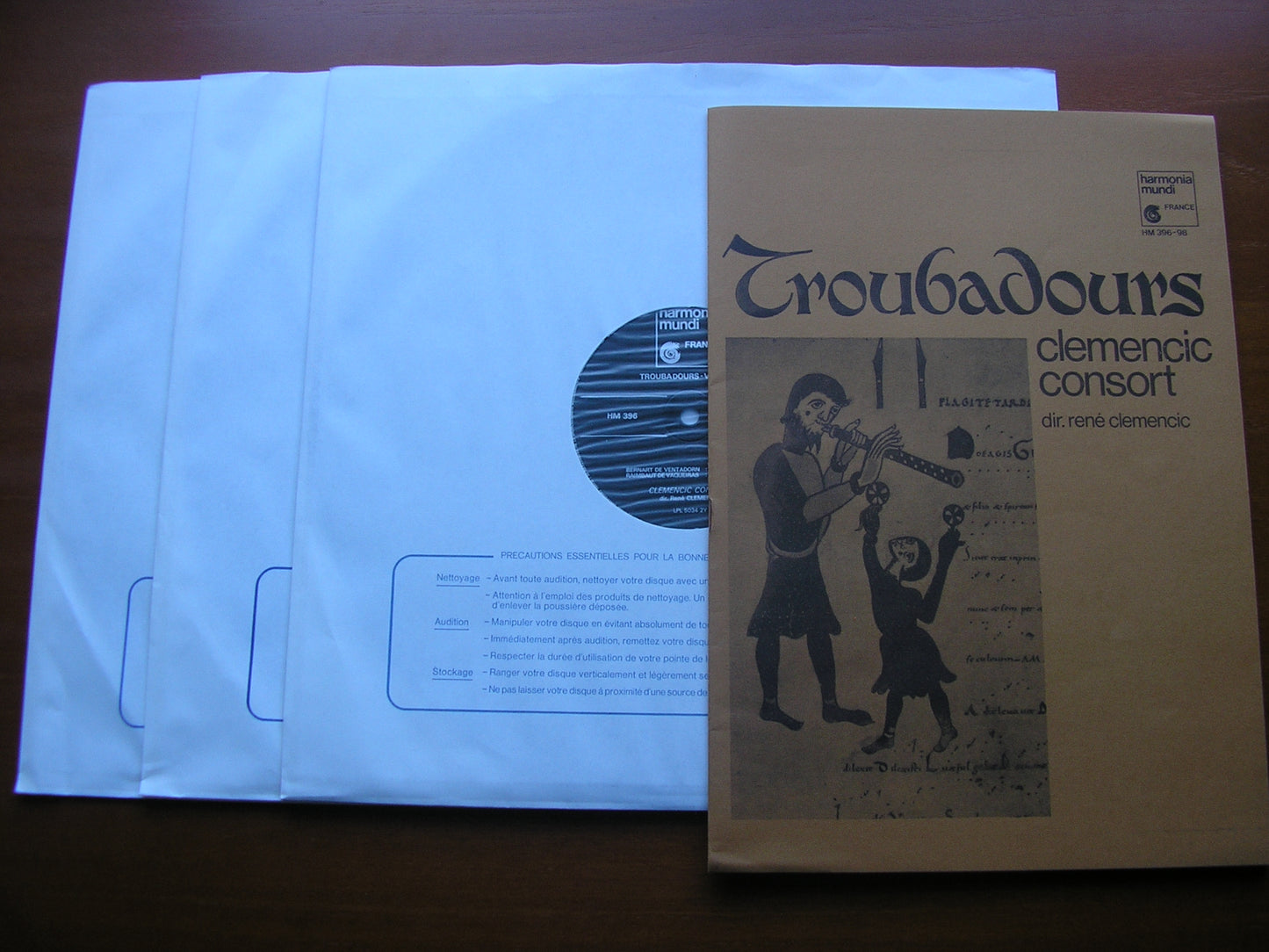 TROUBADORS Volumes 1 - 3 CLEMENCIC CONSORT / CLEMENCIC HM 396 - 398