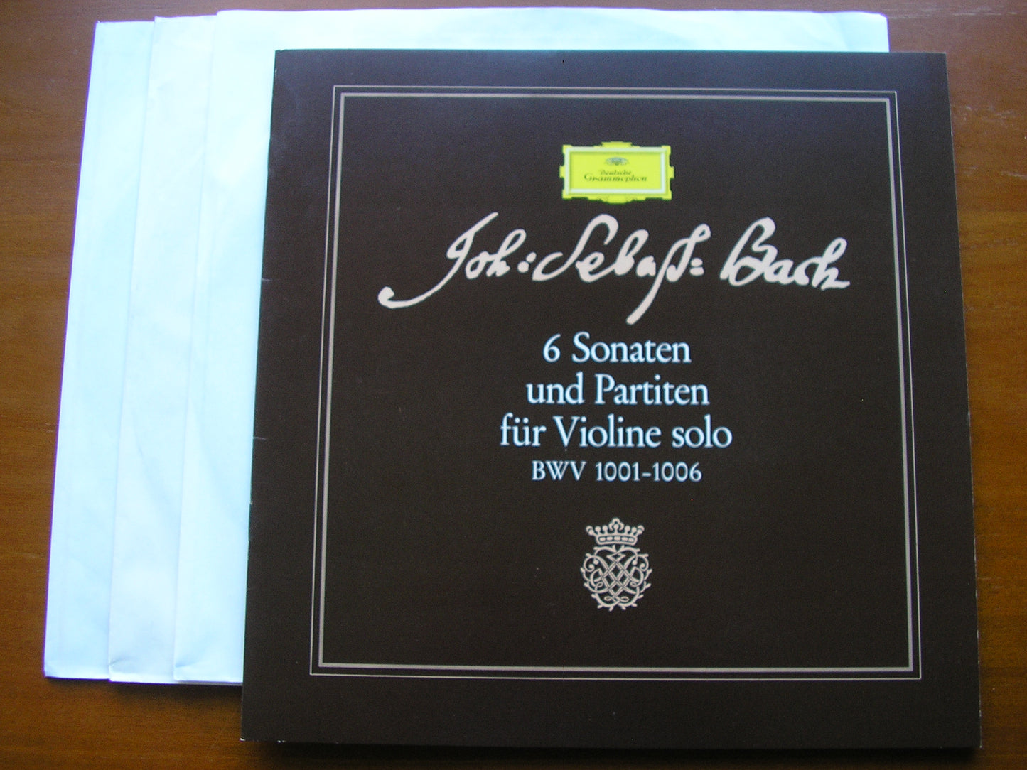 BACH: UNACCOMPANIED SONATAS & PARTITAS      HENRYK SZERYNG      3LP      2709 028