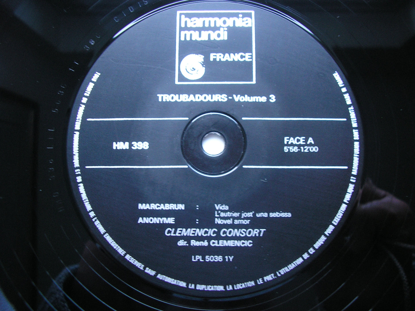 TROUBADORS Volumes 1 - 3 CLEMENCIC CONSORT / CLEMENCIC HM 396 - 398